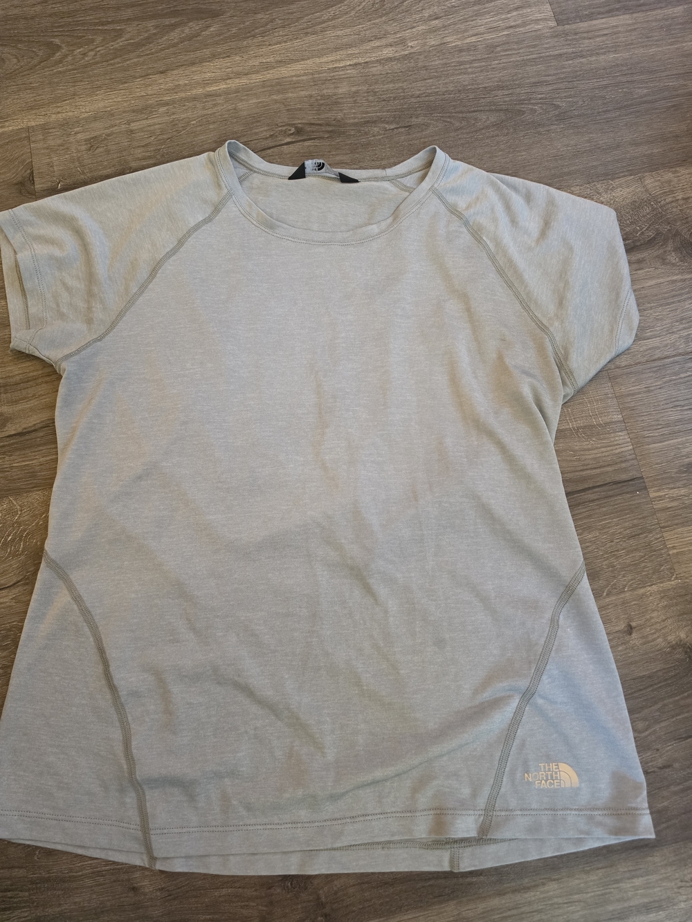 The North Face Women's Light Gray Short Sleeve Active Tee - Heather